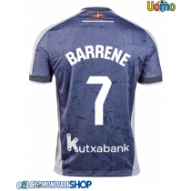 Maglie da calcio Real Sociedad Ander Barrenetxea #7 Seconda Maglia 2025-26 Manica Corta